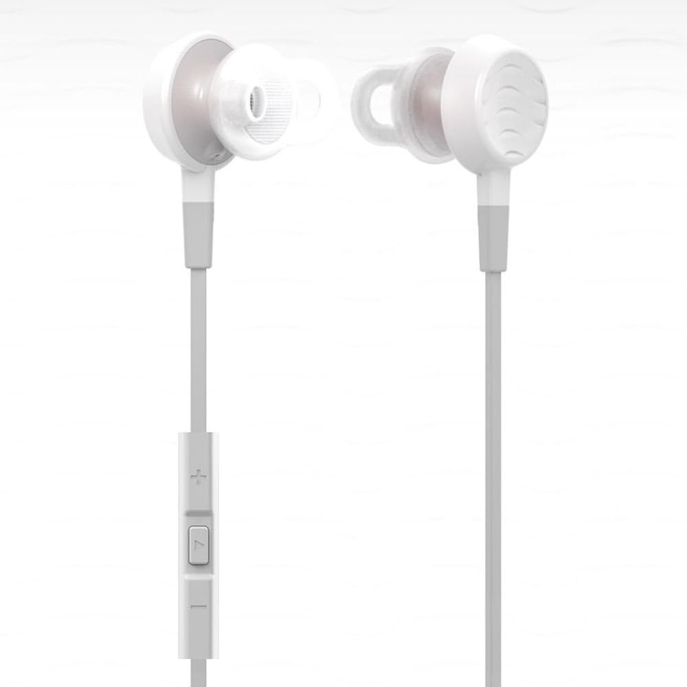 Fanny Wang FW-BUDS-WHI Wang Buds In-Ear Earphones with High Definition Sound and In-Line Microphone with Apple iPod Control - White
