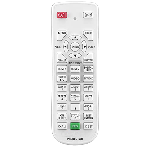 VINABTY N2QAYA000126 Fernbedienung ersetzen Passend für Panasonic Projectors PT-FW530C,PT-FZ570C,PT-FD570,PT-EZ570,PT-EZ570E,PT-FW530,PT-FX500,PT-FZ570,PT-RZ570