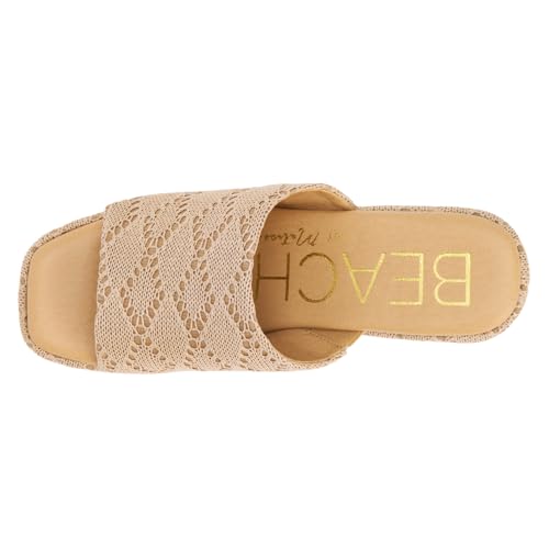 Image of BEACH by Matisse Womens Como Block Platform Casual Sandals Casual High Heel 3 inch & Up