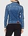 Pepe Jeans Thrift PL400755CF7 Chaqueta Vaquera, Azul (Denim CF7), Medium para Mujer