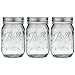 Ball Pint Mason Jar, Regular Mouth, 16 oz (3 Count)
