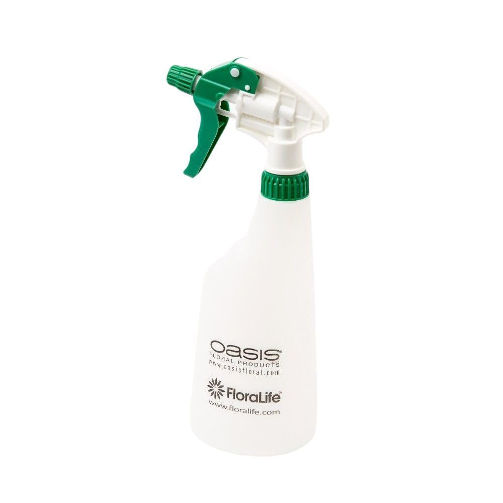 Oasis® Water Sprayer 700ml Plant Spray Bottle – Adjustable Mist & Jet Nozzle Plastic Water Mister for Indoor Plants, Flowers, Gardening & Floral Arranging – 27cm