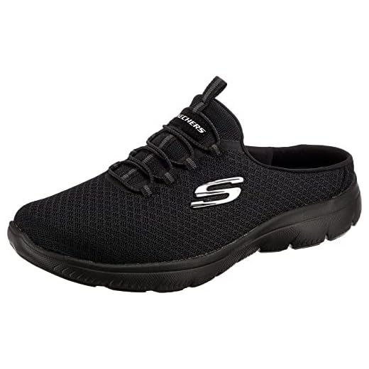 EGMPDA Damen Walkingschuhe Laufschuhe Wanderschuhe Sneaker Sport Trekking Turnschuhe Workout Jogging Outdoor Running Straßenlaufschuhe Freizeit Damen Leichtgewichts Atmungsaktiv Schuhe Schwarz 39 EU 2 Skechers Women's Swift Step Summits Slip-on Low Top Sneaker Shoes Black 10