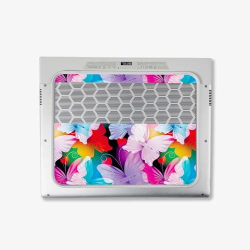 Image of MightySkins Skin Compatible with Alienware X14 R2 (2023) Full Wrap Kit - Prismatic Butterflies | Protective Durable and Unique Vinyl Decal wrap Cover | Easy to Apply & Change Styles | Made in The USA