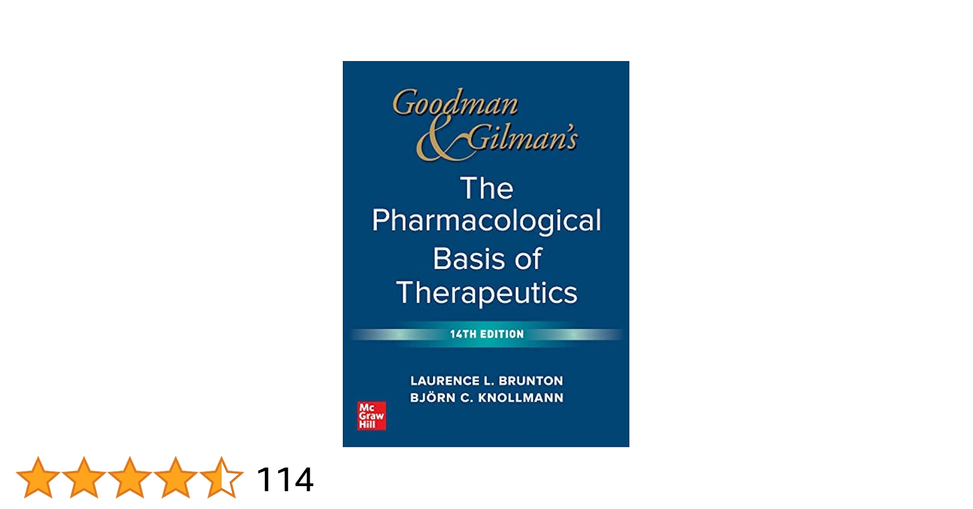 洋書 Pharmacological Basis of Therapeutics Goodman and Gilman's The Pharmacological Basis of