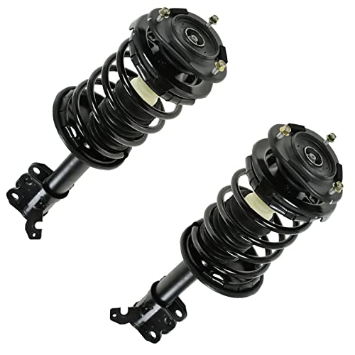 Image of TRQ Front Strut and Spring Assembly Set 2 Piece | For 1998-2002 Chevrolet Prizm 93-97 Geo Prizm 93-02 Toyota Corolla