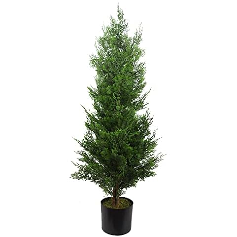 Leaf Artificial Cedar Cypress Tree, 120cm Cover