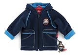 Maschinenwäsche: bei 40 °C Sigikid Baby - Jungen Jacke Fleecejacke, Gefüttert, Einfarbig, Gr. 86, Blau (Denimblau)