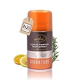 h2i Luxus Parfum Duftspray | Citrus & Cedar | 1 Stück | 250 ml | Geruchsneutralisierer Lufterfrischer Raumduftspray Duftsprüher Raumduft-Nachfüller für automatische Duftspender
