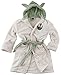 Produktbild Star Wars Männer Bademantel beige/grün S 100% Polyester Fan-Merch, Film, Yoda