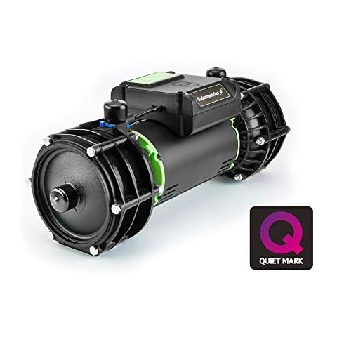 Salamander Pumps - Right Pumps RP100TU Shower Pump - 3.0 Bar Pressure - Twin End - Suitable for Any (+ or -) Gravity Fed Systems - Quiet Mark Cover