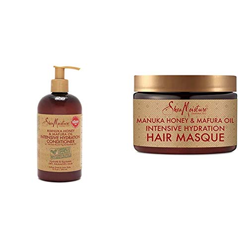 Sheamoisture Manuka Honey And Mafura Oil Intensive Hydration Conditioner And Masque Hair Treatment #TOP16