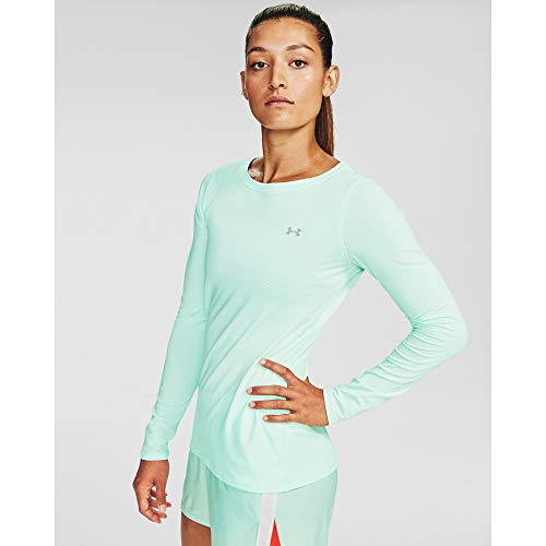 Image of Under Armour Women's Polyester Solid HG Armour Long Sleeve | 1328966-001