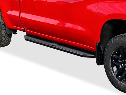 Estribos Tuxtreme acero inoxidable negro Silverado 2019-26