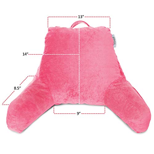 image for Nestl Reading Pillow for Kids & Teens with Shredded Memory Foam, Backr