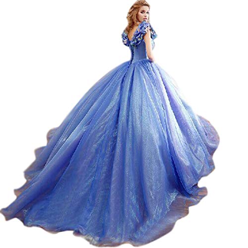 vipgowns Princesa para Mujer Cosplay Reina Traje Medieval Halloween Carnaval Vestido de Cenicienta Vestido de Noche Vestido de Fiesta Cover