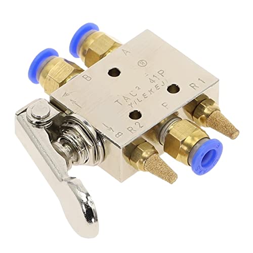 Interrupteur valve pneumatique TAC2-41P à levier de rappel à ressort 2 positions 5 voies