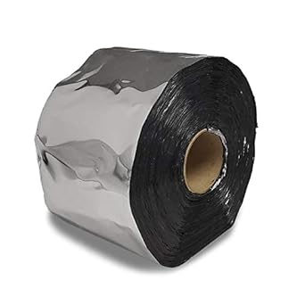 4" W x 50 L Aluminum Heavy Duty Foil Synthetic Polymer Adhesive Body Repair Tape Trailer Roof RV Truck Manus Products