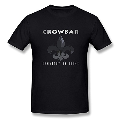 Cornelia Norma Men's Crowbar American Band T-Shirt Large Black
