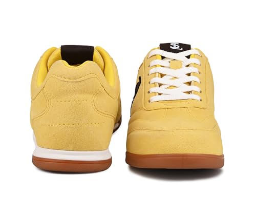 Image of LOUIS STITCH Women's Casual Lightweight Sneakers | Ortholite Cushioned Comfort | Dual-Color TPR Sole | Lightweight & Comfortable Casual Lace-Up Shoes | LSD-SNK-NBL & DNM
