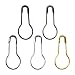Firefly 1000pcs Metal Gourd Pin/Calabash Pin/Safety Pins/Bulb Pin/Bead Needle Pins/Clothing Tag Pins DIY Home Accessories, 5 Colors