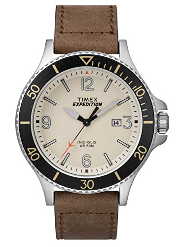 Timex HerrenArmbanduhr Analog Quarz Leder TW4B10600