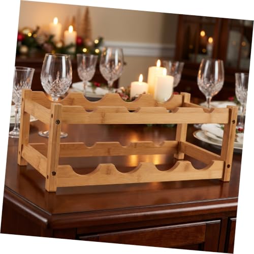 Soporte para botellas de vino de diseño moderno miniatura 4