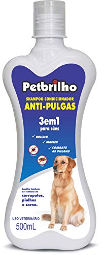 Shampoo Anti-Pulgas 3X1 Petbrilho 500ml Petbrilho para Cães