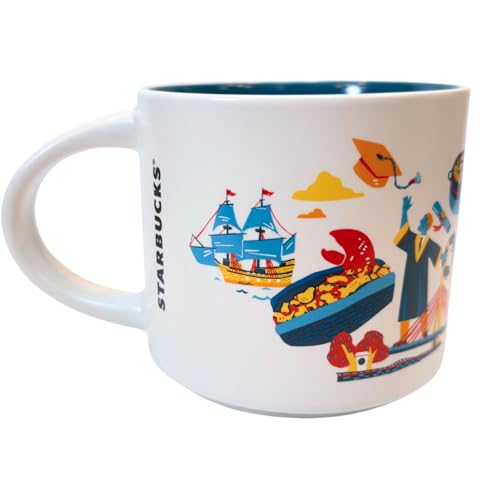 Starbucks Taza de Cerámica Massachusetts 14 Oz miniatura 3