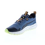 puma twitch runner trail camo uomo running, grigio-nero-arancione, 43 eu