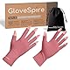 GloveSpire Thickened UV Gloves for Nails, UPF50+ UV Protection Gloves, Fingerless Design for Women Gel Manicures Anti UVA UVB Light (Altrosa, XS)