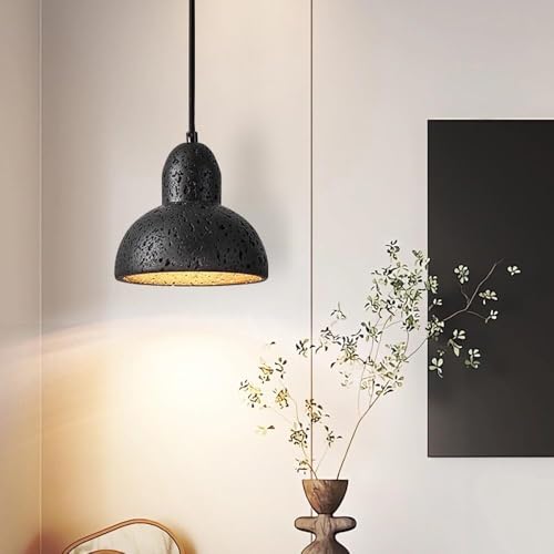 Lustres style Wabi-Sabi en dôme de marbre pour illuminer votre îlot
