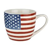 Pimpernel – American Flag- 16 Ounce Porcelain Mug