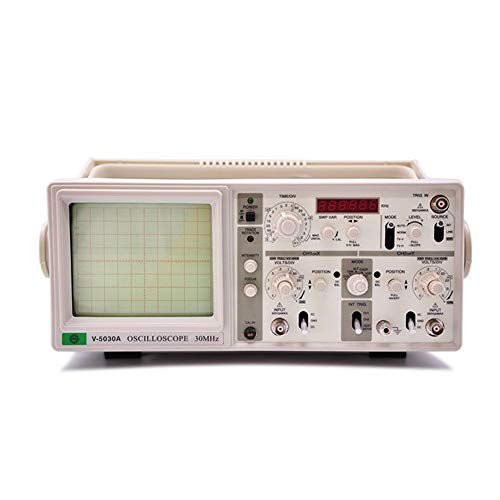 Oscilloscope analogique à deux pistes Fréquencemètre à six chiffres V-5030A (Size : 220v)