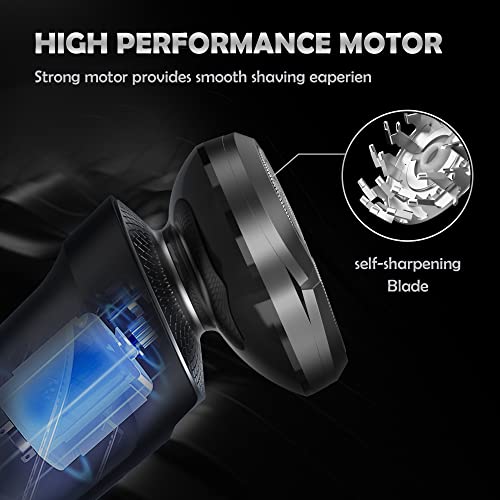 Sejoy Electric Razor For Men Face, Mens Electric Shavers, Waterproof Rechargeable Electric Razor Shaving Machines, Cordless Usb Rechargeable For Shaving, 3D Floating Head, Lcd Power Indicator #TOP5