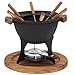 Produktbild Kela Fondue-Set Country Gusseisen schwarz 21,5cm 27cmØ, 27x27x21,5 cm