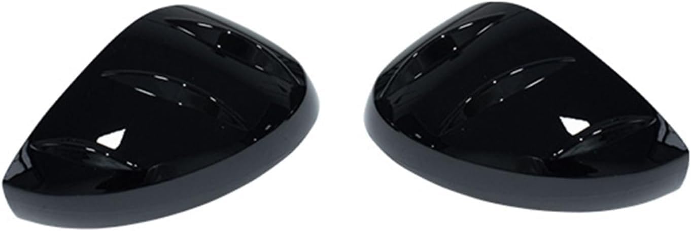 XJPGHA Wing Mirror Covers Caps for CIVIC 11th Generation 2023-2025, Sturdy Durable Cover Housing Door Mirror Vehicle Accessory Rearview Side Covers,Black