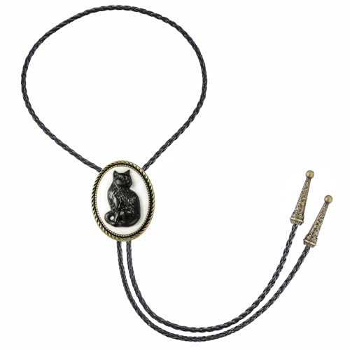 Image of Jeilwiy Bolo Tie for Men, Western Bolero Tie Cowboy Ties Native American Cowgirl Bolo Tie Accessories for Men Women