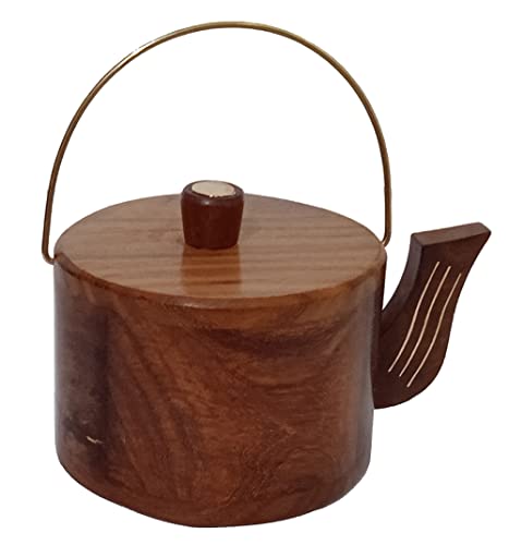 Almohadillas calientes de madera Purpledip juego de 6 apoya vasos 5