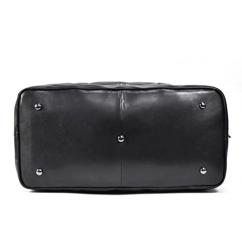 Leather Men's Travel Bag Women Duffle Bag Big Travel Duffle Bag Soft Carry on Luggage Bags3