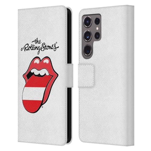 Funda tipo libro Samsung Galaxy S24 Ultra 5G cuero The Rolling Stones premium