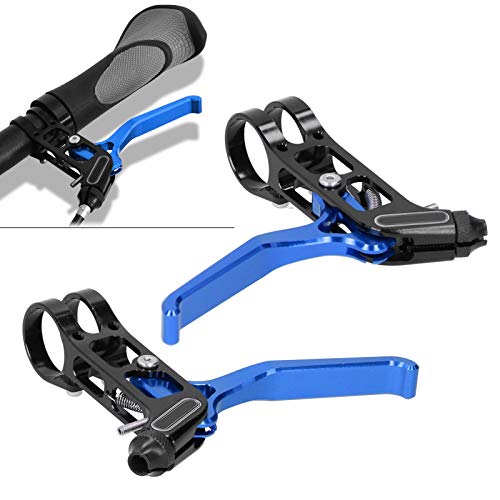 Fishawk Alavancas de freio para bicicleta, alavanca de freio de liga de alumínio, dobrável universal