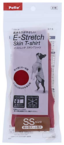 ペティオ (Petio) E-Stretch スキンTシャツ ミディアムレッド SS サイズ