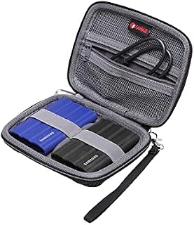 XANAD 2-in-1 Case for Samsung T7 Shield / Samsung T7 / Samsung T7 Touch Portable SSD Hard EVA Storge Bag
