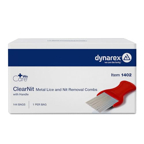 Dynarex WeCare ClearNit �V���~�ƃj�g�����R�[�� �v���X�`�b�N�n���h���t�� - �V���~�j�b�g�R�[�� ���ׂĂ̔��̃^�C�v�p �X�e�����X�X�`�[���� ���b�h - 1�P�[�X������144��