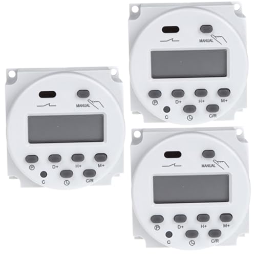 Minuterie programmable LCD 1,6 pouces pour automatiser les appareils ménagers 16A