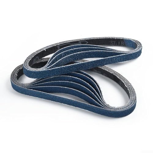 Cinturones de pulido de molienda para uso en la fabricación de muebles, construcción de gabinetes y aplicaciones de carpintería decorativa (120 #)