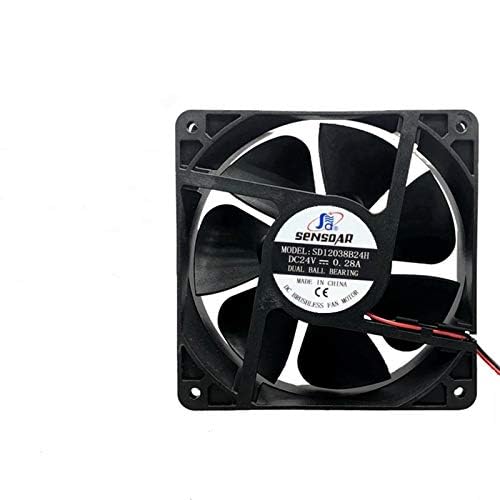 Ventilateur de refroidissement 120mm 24V pour boîtier pc et châssis industriel 12038