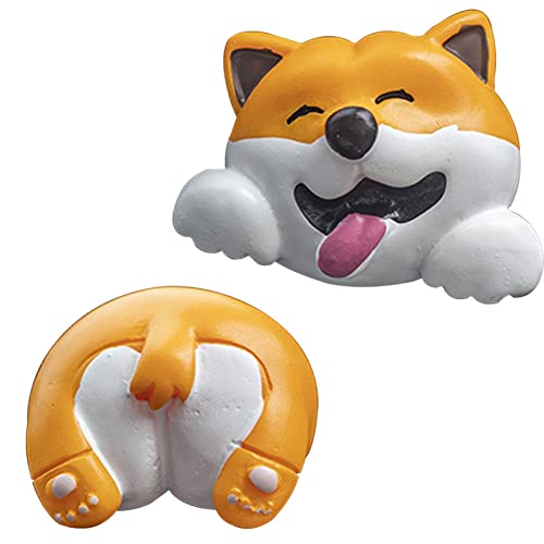 fengshan Ambientador de Coche de Oso - Clips de ventilación para ambientadores de Coche con Cabeza y Cola de Animales - Ambientadores de Aire automotrices creativos del Olor de la Fruta de la Forma Cover