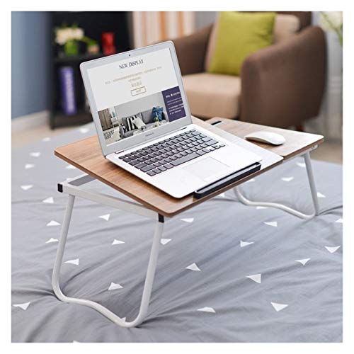 Table d'appoint en C et bureau d'ordinateur portable pliable pour lit